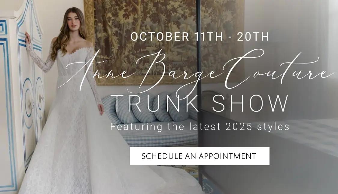 Anne Barge Trunk Show at Carrie Karibo Bridal